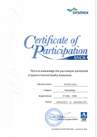 Certificate of Participation 